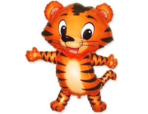 Тигреня з обіймами (90*70см)