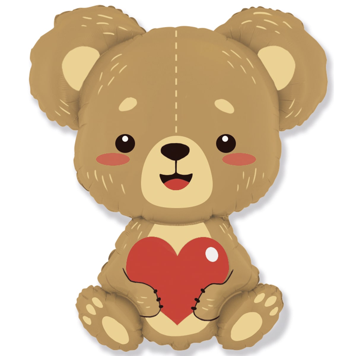 Медведик з серцем (85*69см)