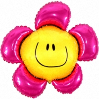 Фольгована куля Ромашка 88*104 см