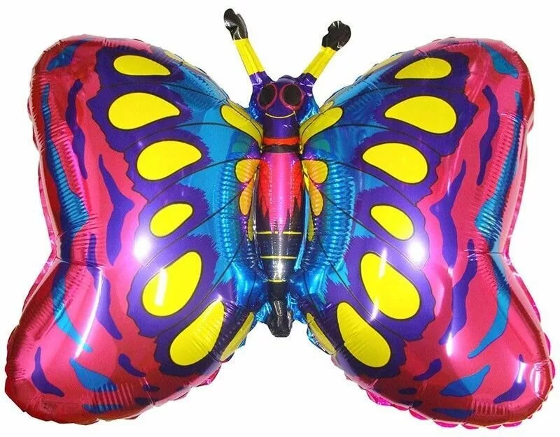 Фольгированный шарик «Бабочка» (50*53см)