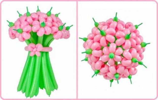 №6 Квіти із кульок – ціна/шт