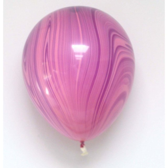 Гелієва кулька “Фіолет-малиновий Агат” (30см) – із просоченням Hi-Float.