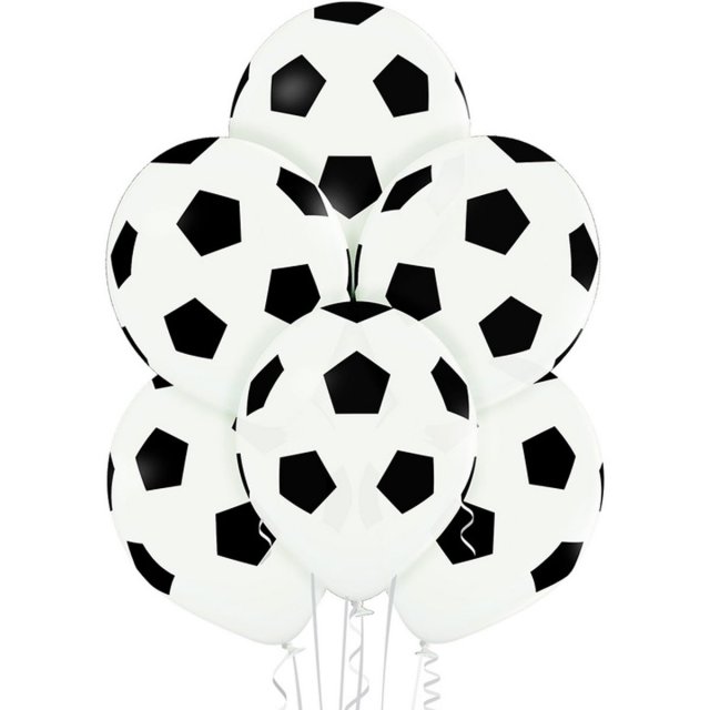 Гелієва кулька “М'яч” (32см) – із просоченням Hi-Float.