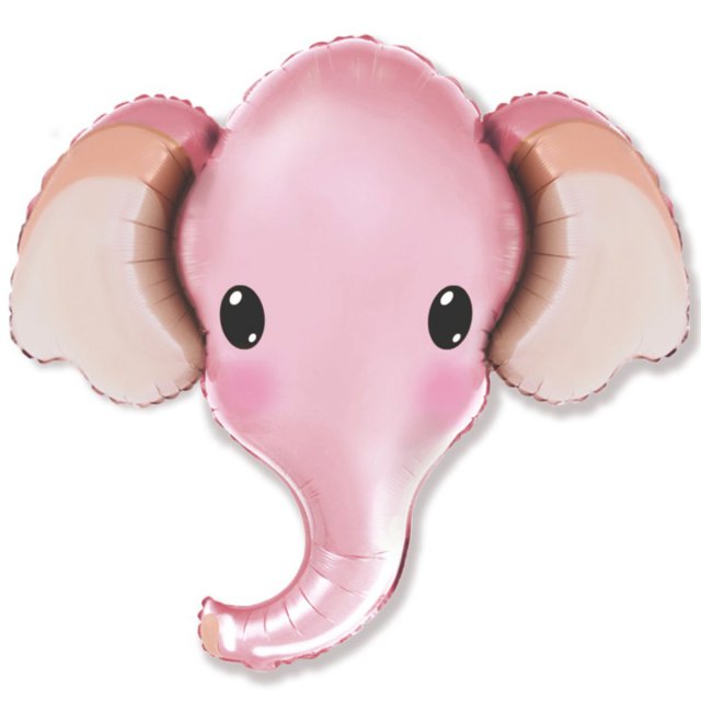 Розовая голова слоника