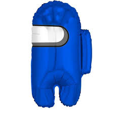 Космонавт синій Among Us 66 см