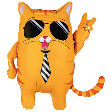 Кіт в окулярах 60*62 см